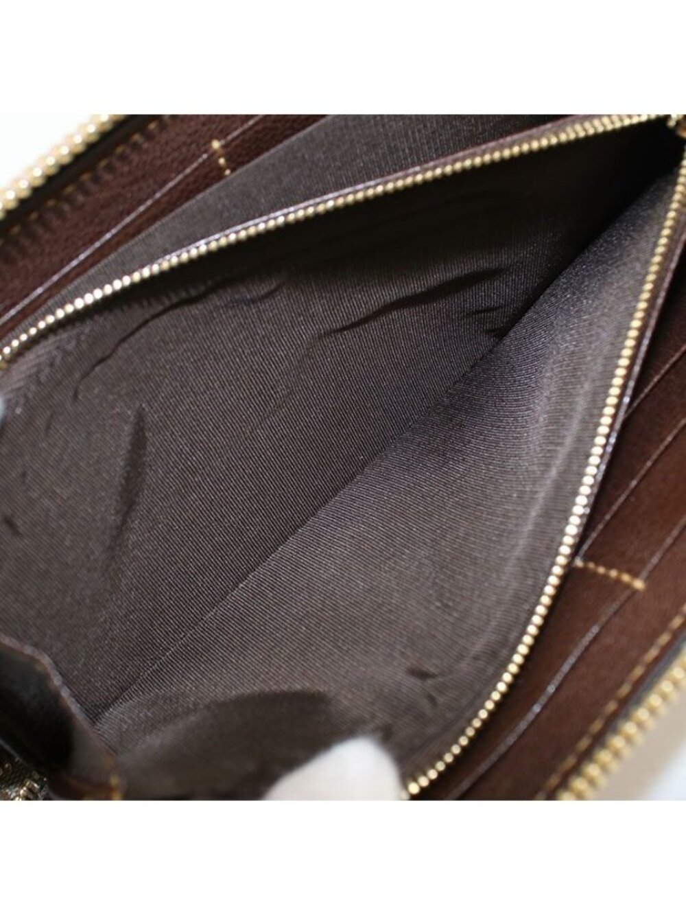 Gucci Zip Around Wallet GG Marmont Canvas - Picture 4 of 7